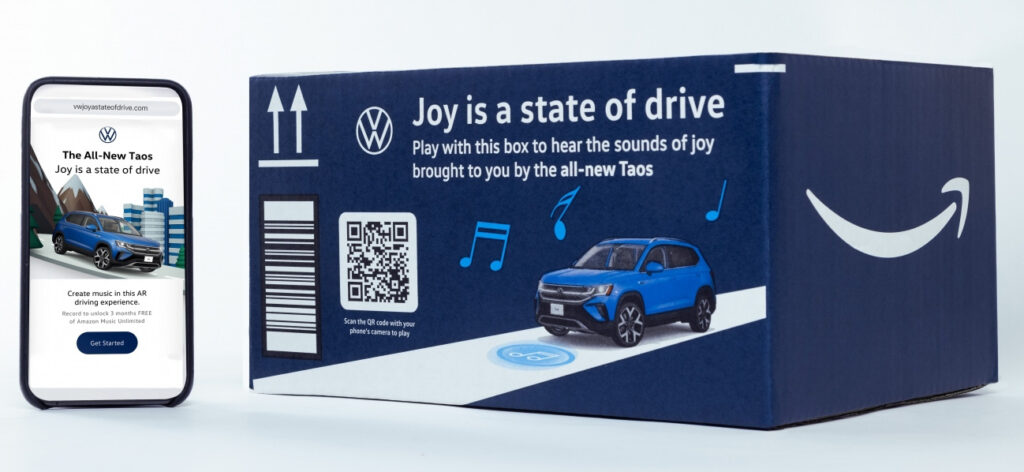 Volkswagen on Amazon Boxes